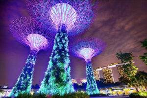 singapore Park gardens by the bay long exposure marina bay sands preview