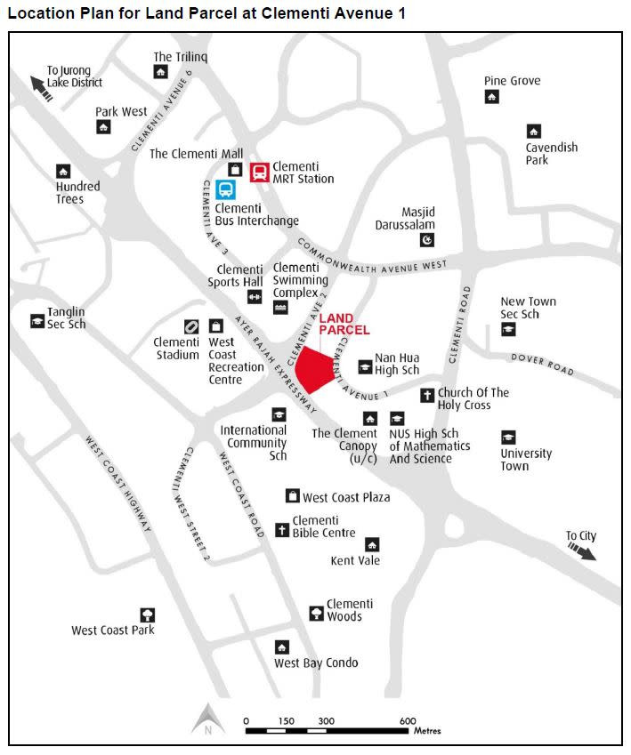 Clementi Ave One Property Overview Land Parcel