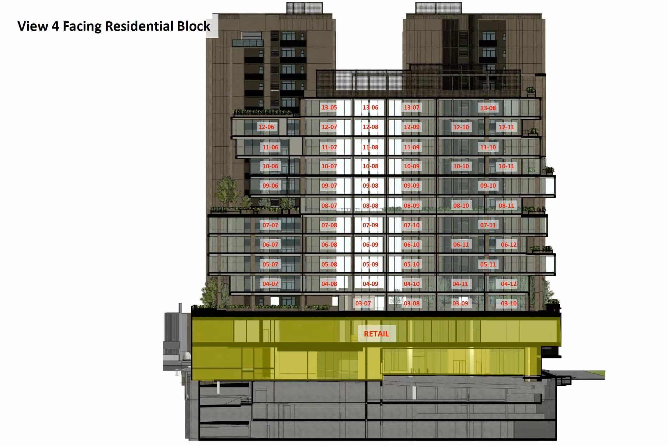 One Sophia One Sophia View facing Residential Block One Sophia One Sophia View facing Residential Block