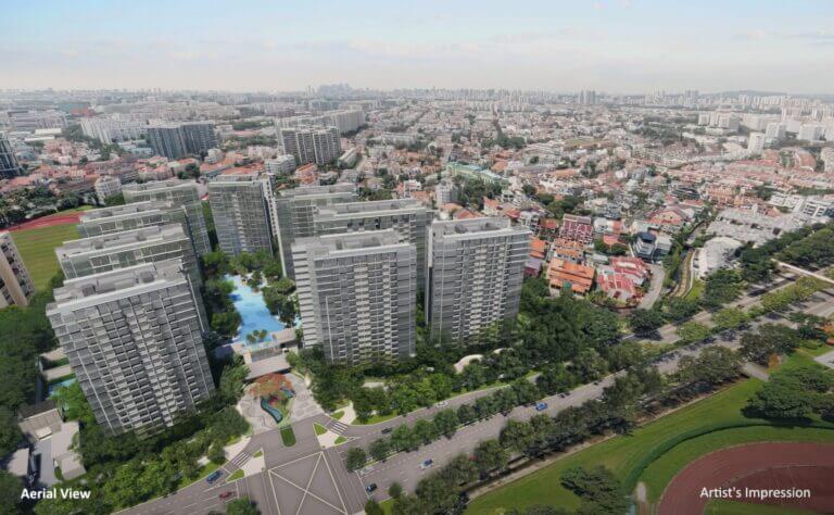 %customfield(project_name)% Florence Residences Aerial View 2