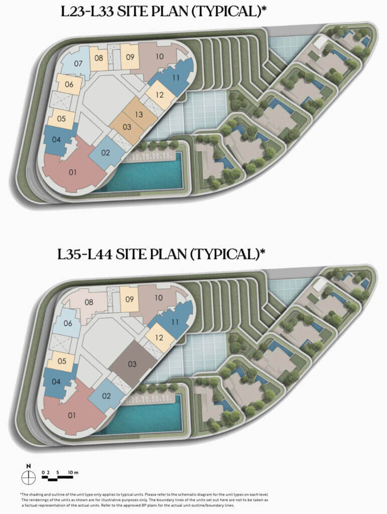 Newport Residences Site Plan Layouts