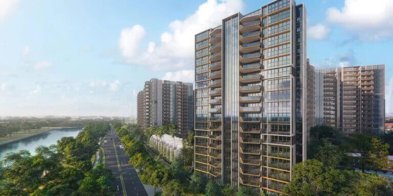%customfield(project_name)% Riverfront Residence Facade 2