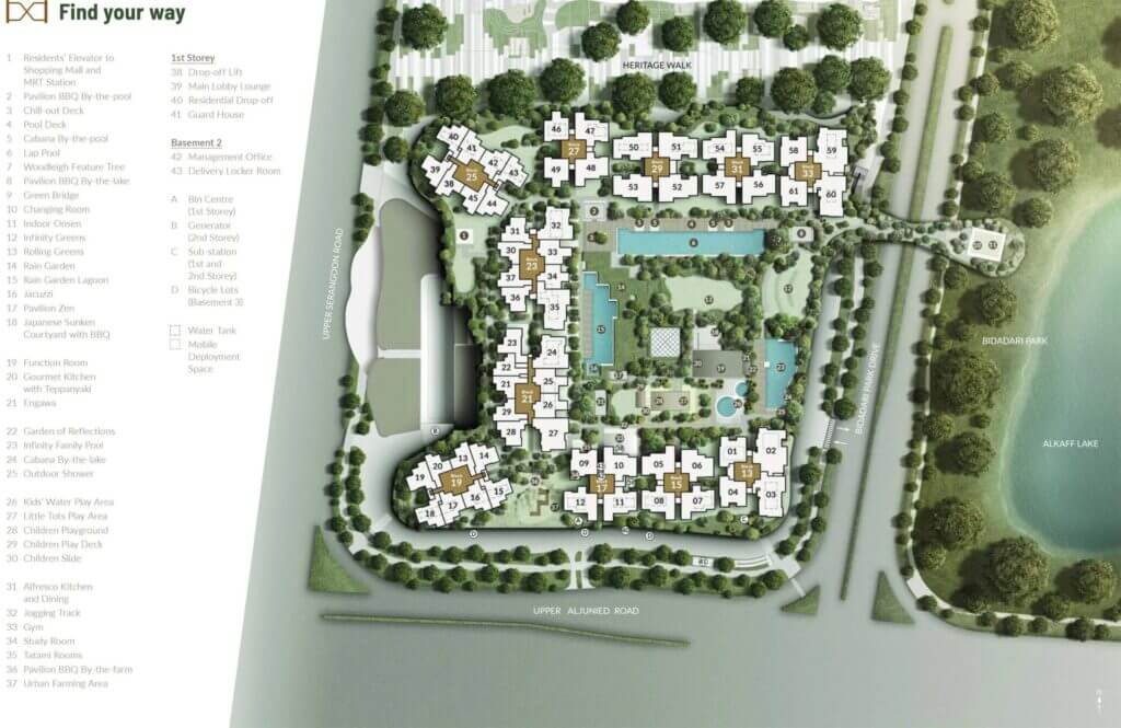 Woodleigh Residences Site Map Large