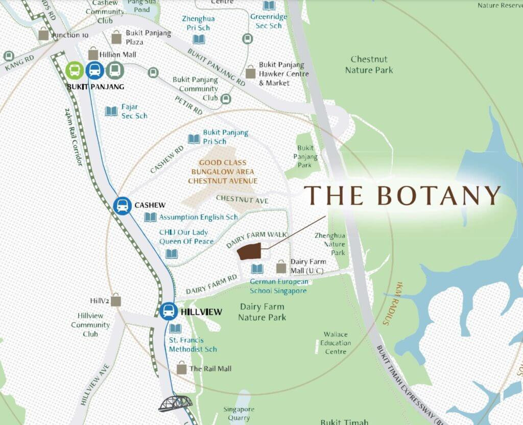 the botany at dairy farm location map singapore 2 1024x832 1
