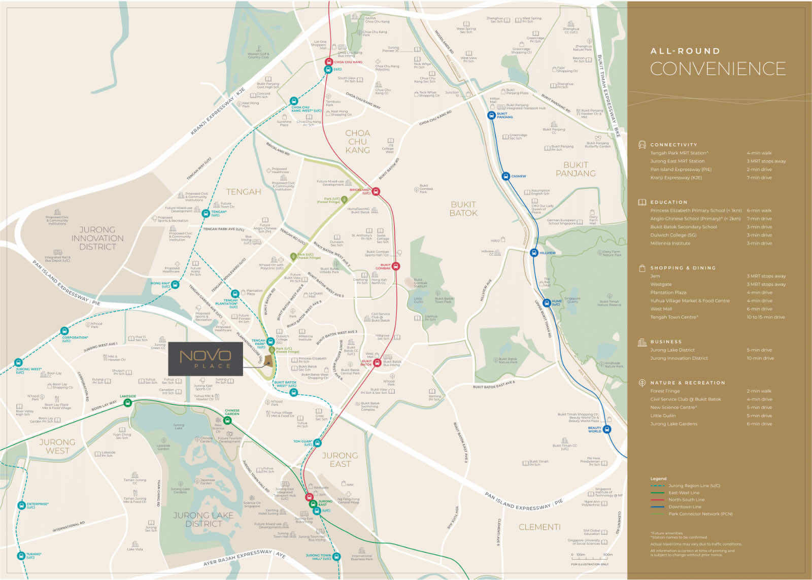 Novo Place EC Location Map Novo Place EC Location Map