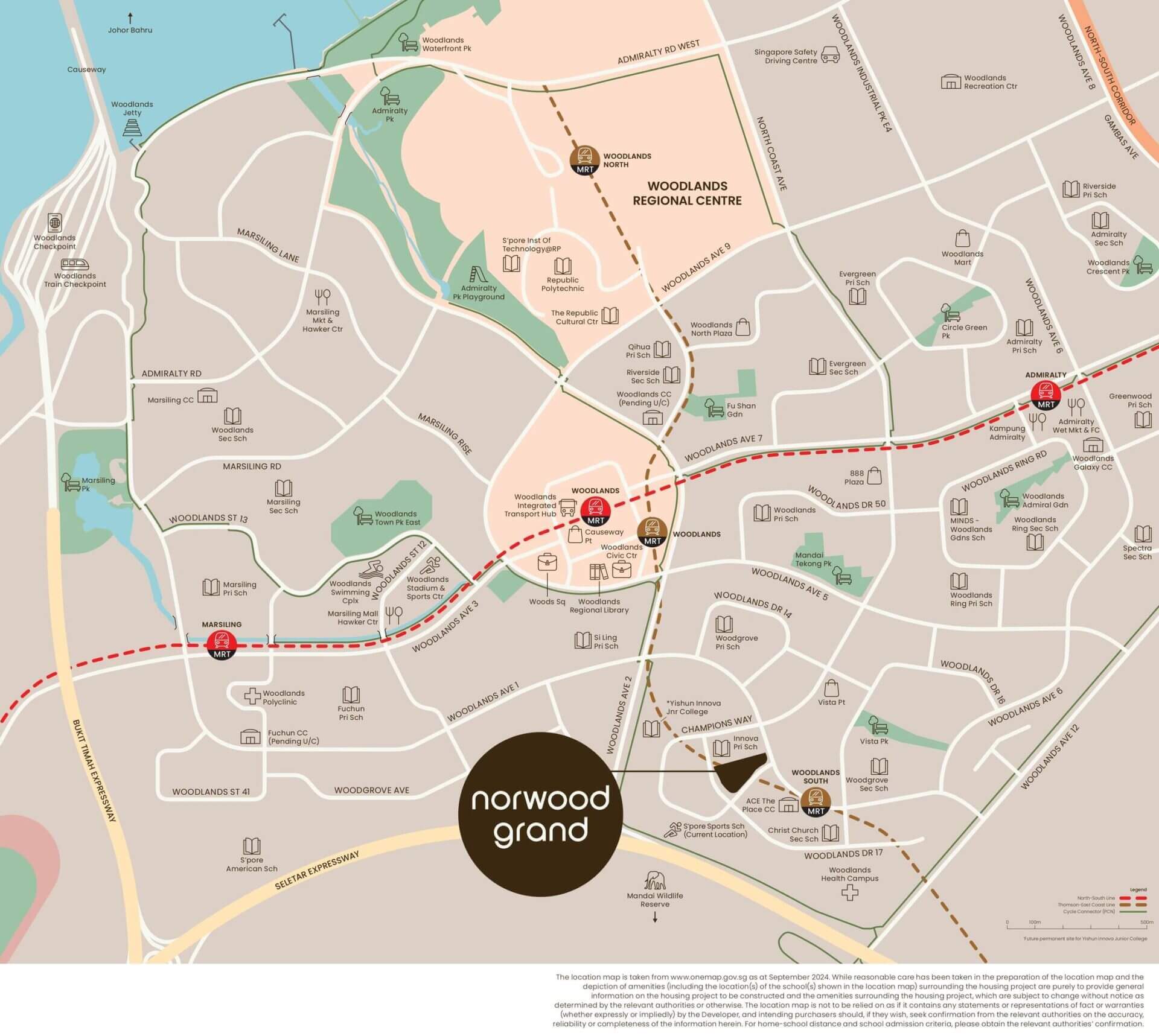 Norwood Grand Norwood Grand Brochure Map of Amenities Norwood Grand Norwood Grand Brochure Map of Amenities