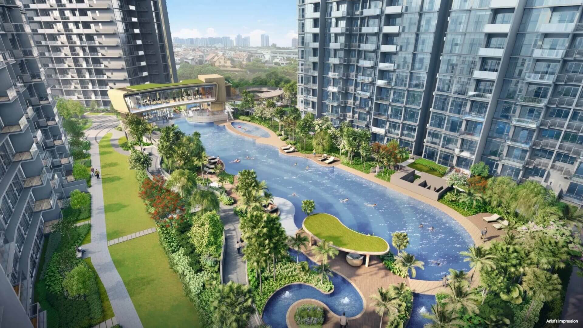 Grand Dunman Grand Dunman Residences Aerial Pool View grand dunmans.sg Grand Dunman Grand Dunman Residences Aerial Pool View grand dunmans.sg