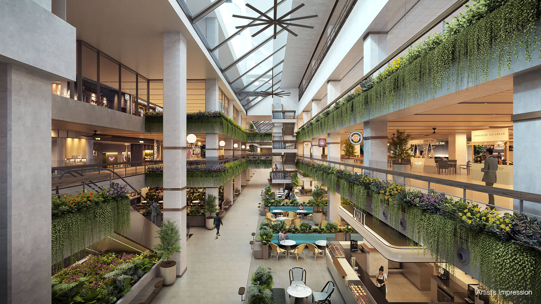 Aurea The Golden Mile Retail Atrium Aurea The Golden Mile Retail Atrium