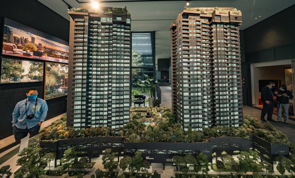 river modern showflat