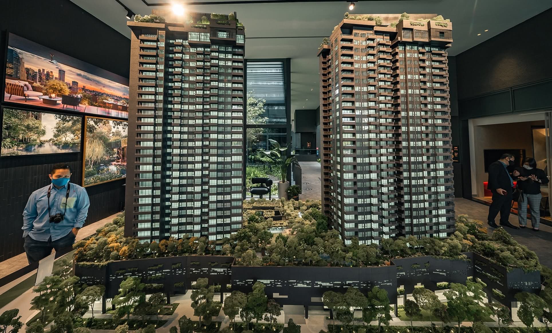 river modern showflat